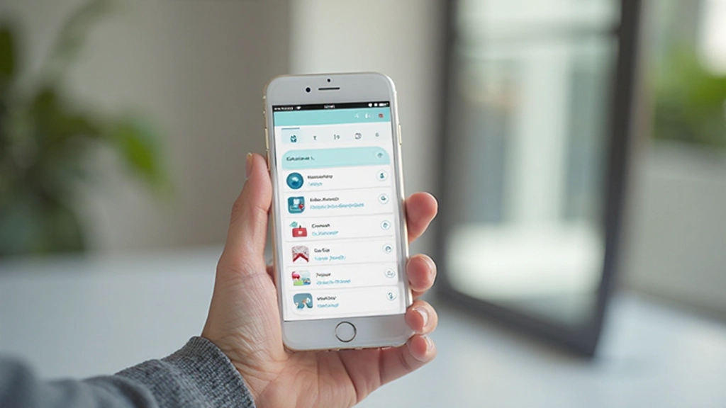 Мобильное приложение для управления задачами на экране смартфона