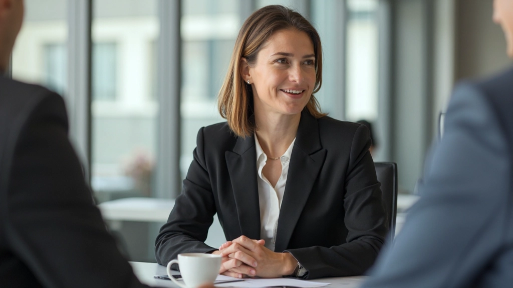 Занятый профессионал проводит встречу с командой в конференц-зале для синхронизации целей